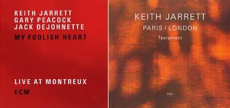 Keith Jarrett - My Foolish Heart (2007) [2CD] + Paris/London. Testament (2009) [3CD] {ECM} [combined repost]