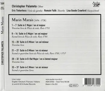 Christopher Palameta - Marais: Suites for Oboe (2014)