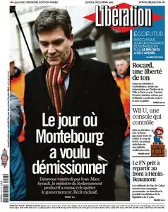 Libération du Lundi 3 Décembre 2012