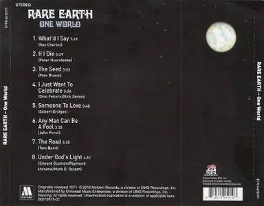 Rare Earth - One World (1971)