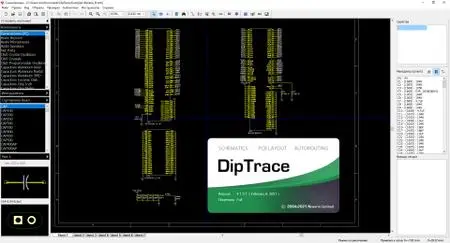 DipTrace 4.1.0.1 with 3D Libraries
