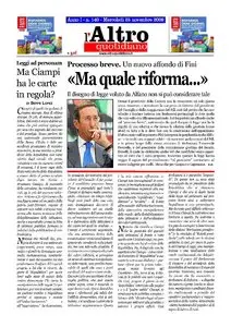 Altro Quotidiano 25.11.2009