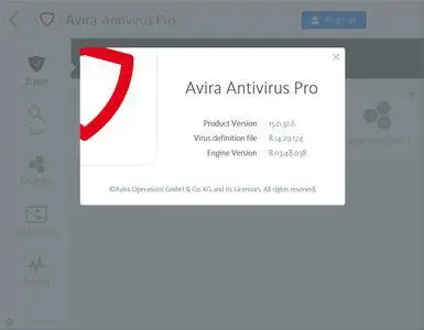 Avira Antivirus Pro 15.0.32.6