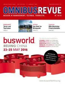 Omnibusrevue - Nr.4 2016