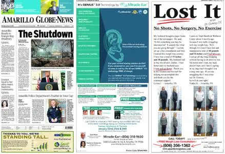 Amarillo Globe News – January 21, 2019