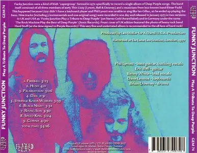 Funky Junction - Play A Tribute To Deep Purple (1973) [Reissue 2012]