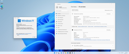 Windows 11, Version 21H2 Build 22000.258 Business & Consumer edition