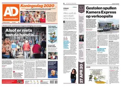 Algemeen Dagblad - Hoeksche Waard – 27 april 2020