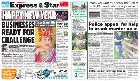 Express and Star Sandwell Edition – January 01, 2019