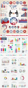 Vectors - Various Infographics Elements Set