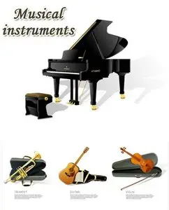 Stock vector - Musical Insturments
