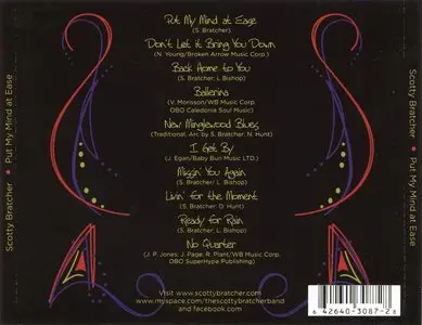 Scotty Bratcher - Put My Mind At Ease (2010)