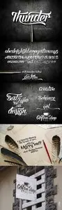 Thunder Script Font Style