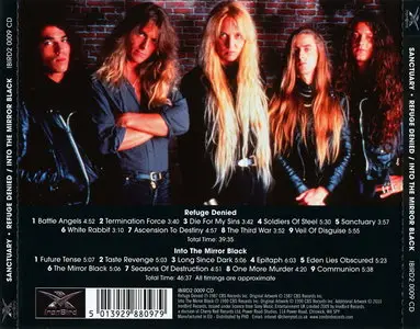 Sanctuary - Refuge Denied (1987) / Into The Mirror Black (1990) [Reissue 2010]