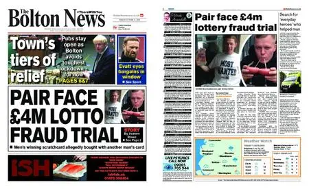 The Bolton News – October 13, 2020