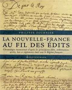 La Nouvelle-France au fil des Édits