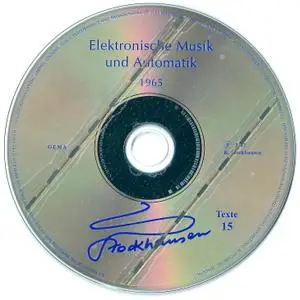 Karlheinz Stockhausen - Text-CD 15 - Elektronische Musik und Automatik 1965 (2007) {Stockhausen-Verlag}