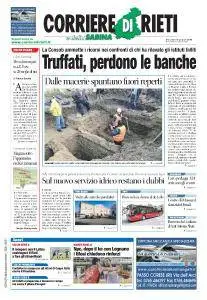 Corriere di Rieti - 10 Gennaio 2018