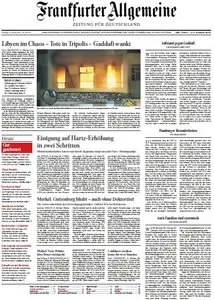Frankfurter Allgemeine Zeitung vom 22 Februar 2011