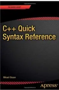 C++ Quick Syntax Reference [Repost]