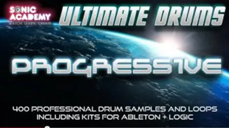 Sonic Academy Ultimate Drums Progressive (AiFF-REX-Apple Loops)