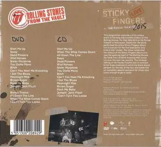 The Rolling Stones - Sticky Fingers: Live At The Fonda Theatre 2015 (2017) [CD, DVD & Blu-ray]