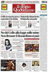 Il Fatto Quotidiano - 29 Ottobre 2017