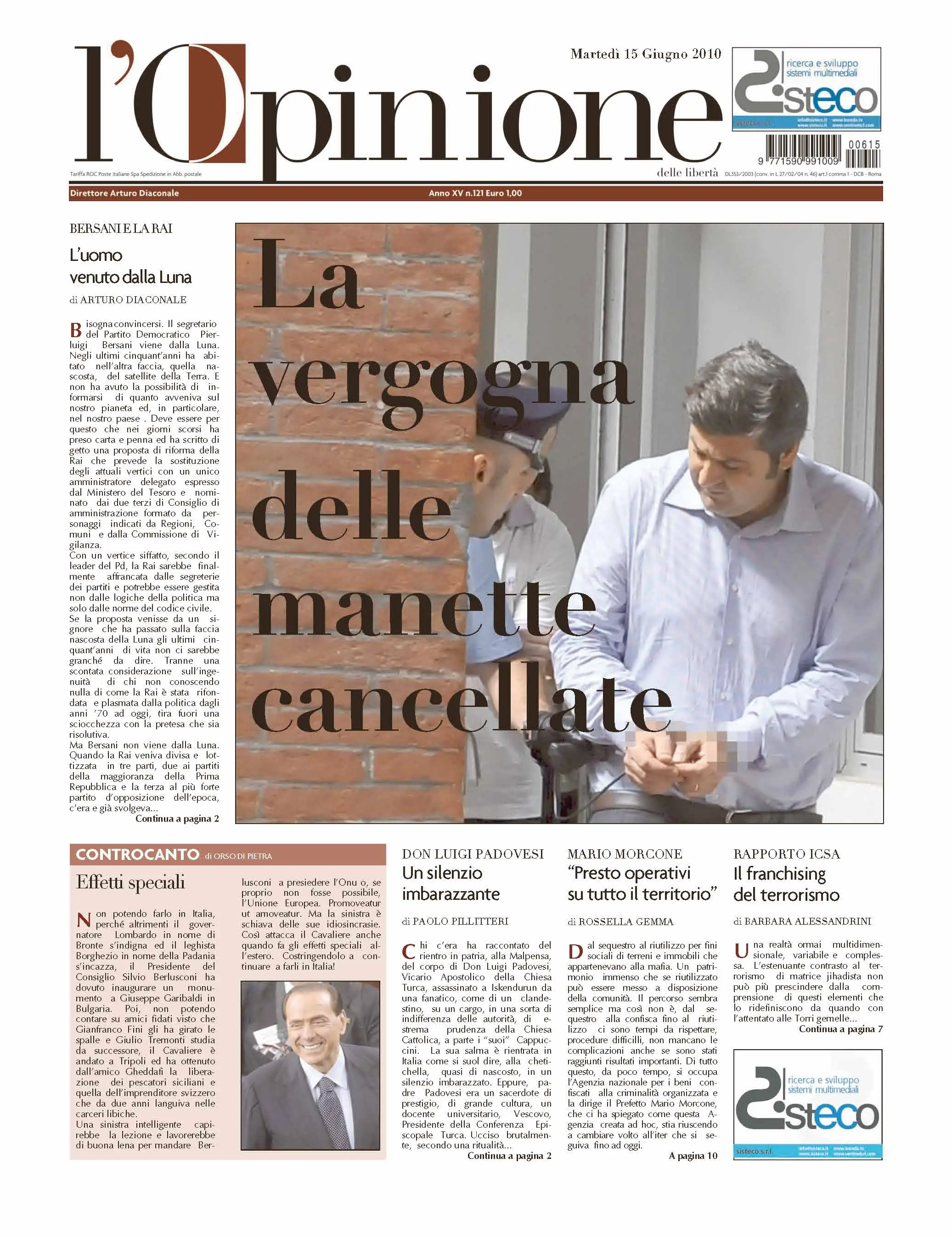 L'Opinione 15.06.2010