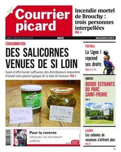 Courrier Picard Amiens - 11 août 2018