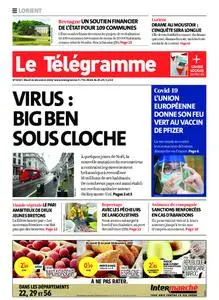 Le Télégramme Lorient – 22 décembre 2020