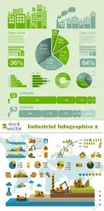 Vectors - Industrial Infographics 2