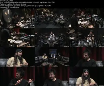 Mike Portnoy - Art Of Drumming with Terry Bozzio