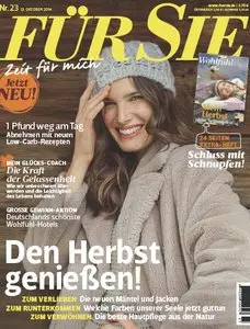 Für Sie Magazin No 23 vom 13 Oktober 2014