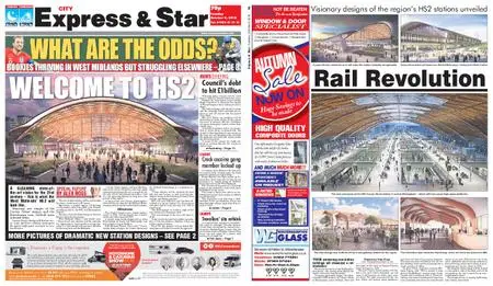 Express and Star City Edition – October 09, 2018