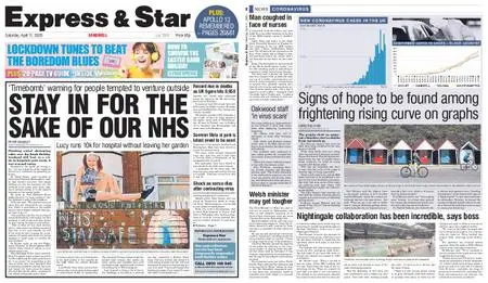 Express and Star Sandwell Edition – April 11, 2020
