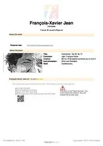 Complainte - Op 29, No 10