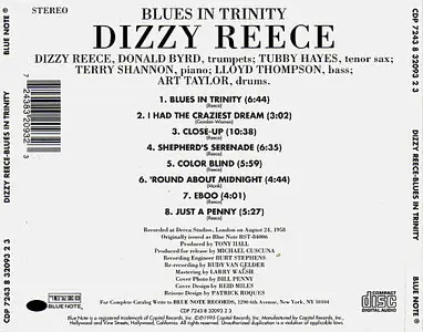 Dizzy Reece - Blues in Trinity (1995)