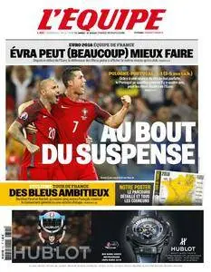 L'Equipe du Vendredi 1 Jullet 2016