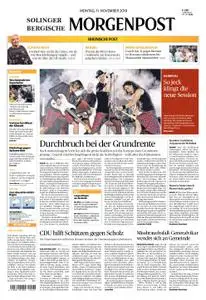 Bergische Morgenpost – 11. November 2019