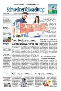 Schweriner Volkszeitung Zeitung für die Landeshauptstadt - 09. Juni 2018