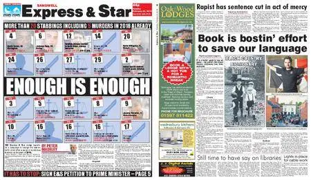 Express and Star Sandwell Edition – February 20, 2018