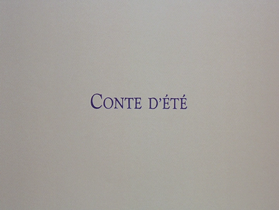 Conte d'été / A Summer's Tale (1996)