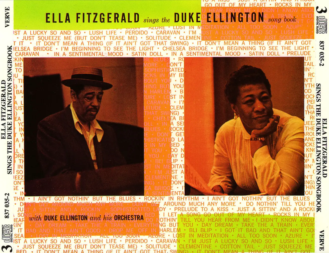 Ella Fitzgerald – Sings The Duke Ellington Song Book (1957)(3-CD Box