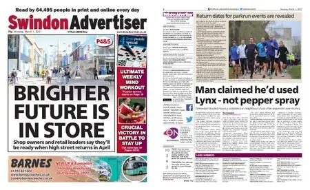 Swindon Advertiser – March 01, 2021