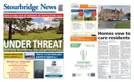 Stourbridge News – May 12, 2022