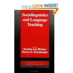 Sociolinguistics and Language Teaching (Applied Linguistics)