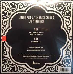 Jimmy Page and The Black Crowes - Live At Jones Beach (2017) {The Orchard Record Store Day EP TV-2144-1}  (Vinyl LP rip 16-48)