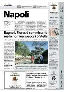 la Repubblica Napoli - 11 Ottobre 2018