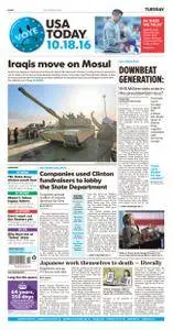USA Today  October 18 2016