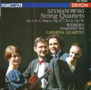 Carmina Quartet - Szymanowski: String Quartets Nos. 1 & 2 (1992)